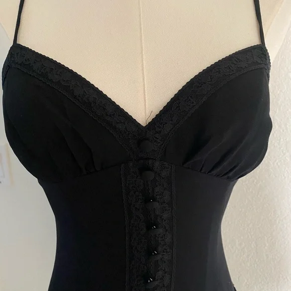 Reformation Black Chemise - Picture 9 of 12